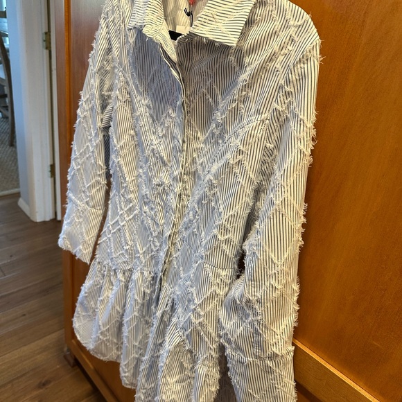 THML Alaya Striped Fringe Dress - Picture 7 of 9